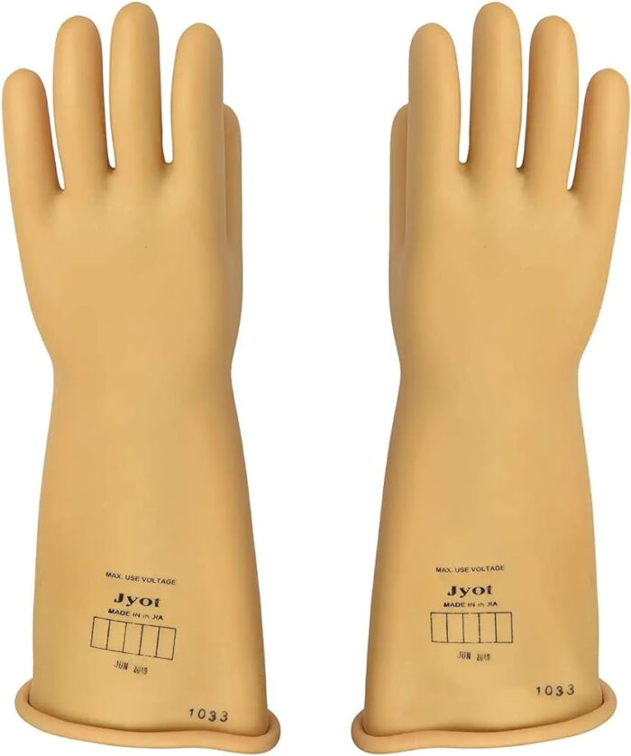 33kv electrical hand gloves